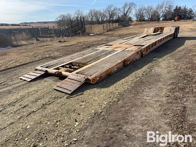 2002 Kalyn Siebert F60-35T T/A Winch Operated Folding Neck Trailer