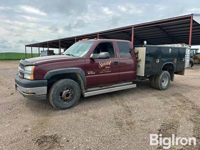 2003 Chevrolet 3500 Silverado 4x4 Service Utility Truck
