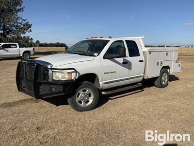 2004 Dodge RAM 2500 4x4 Crew Cab Service Truck