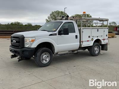 2012 Ford F250 XL Super Duty 4WD Service Utility Truck