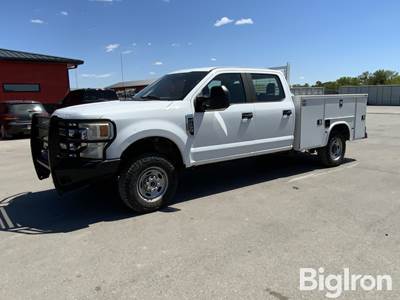 2021 Ford F250 XL Super Duty 4x4 Crew Cab Service Utility Truck