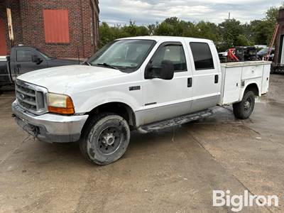 1999 Ford F350 Super Duty Service Utility Truck w/Utility Bed & Tommy Gate