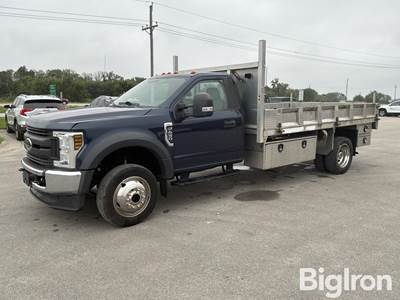 2019 Ford F450 XL 4x4 Service Truck w/ Aluminum Flatbed