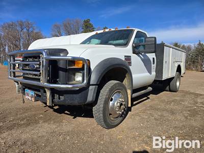 2008 Ford F550 Super Duty 4x4 Utility Truck