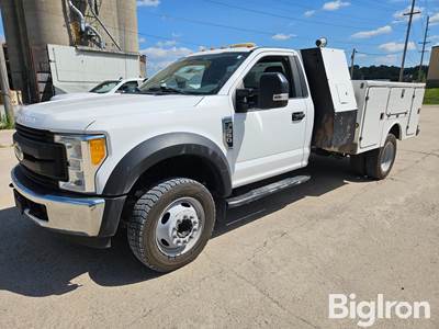 2017 Ford F550 CNG Utility Truck