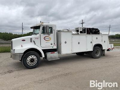 2001 Peterbilt 330 S/A Mechanics Truck W/ Crane