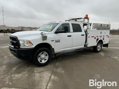 2015 Ram 3500 SLT 4x4 Crew Cab Utility Truck
