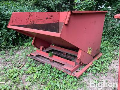 MeCo Self-Dumping Heavy Duty Forklift Hopper