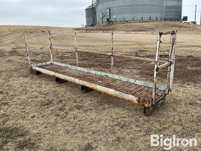 Custom Built Forklift Scaffolding Platform