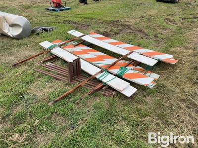Homemade 8’ Construction Barricade