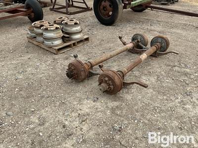 Dexter Dually Trailer axles w/wheels