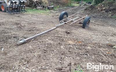 Shop Built Trailer Frame & Axle