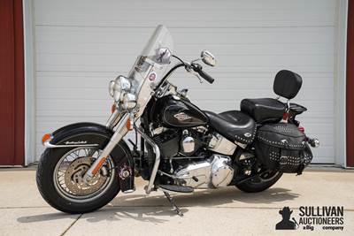 Run #7 - 2010 Harley Davidson FLSTC Motorcycle