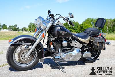 Run #8 - 1995 Harley Davidson Heritage Softail Motorcycle