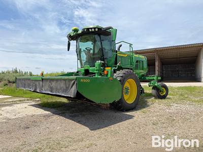2022 John Deere W235R Self-Propelled Windrower