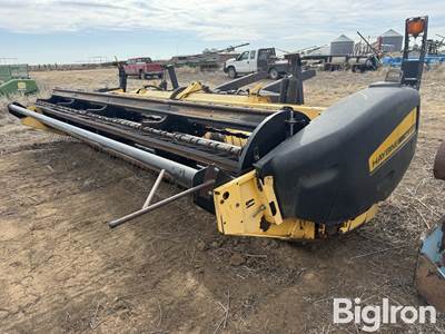 New Holland 18HS Haybine 18’ Mower Conditioner Header w/New Holland 2300BF Adapter Frame