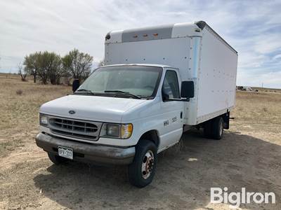 2000 Ford E350 Cutaway Super Duty Cube Van