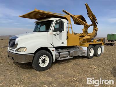 2006 Freightliner Columbia 120 T/A Truck Tractor w/Big John 65D Tree Transplanter