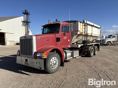 1989 Peterbilt 375 T/A Fertilizer/Seed Tender Truck