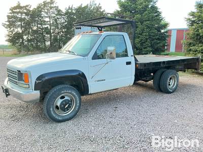 1991 Chevrolet 3500HD Flatbed Service Pickup