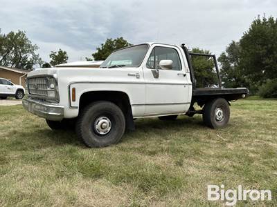 1980 Chevrolet K10 4x4 Square Body Flatbed Pickup