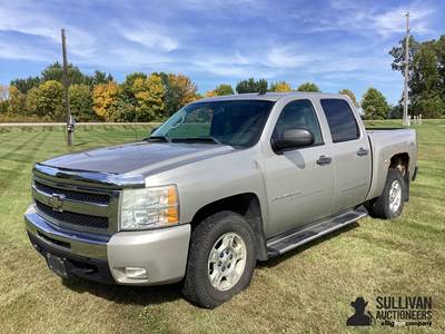 2009 Chevrolet Silverado 1500 LT 4x4 Crew Cab Pickup