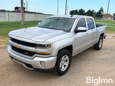 2018 Chevrolet Silverado 1500 Z71 4x4 Crew Cab Pickup