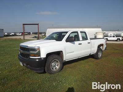 2017 Chevrolet Silverado K1500 4x4 Double Cab Pickup