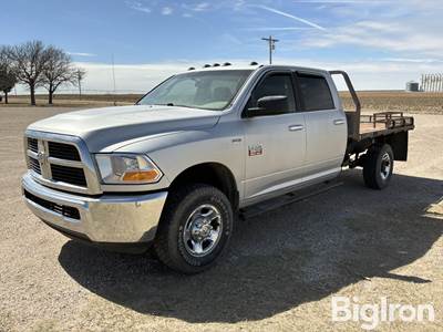 2011 Dodge Ram 2500 4x4 Crew Cab Flatbed Pickup