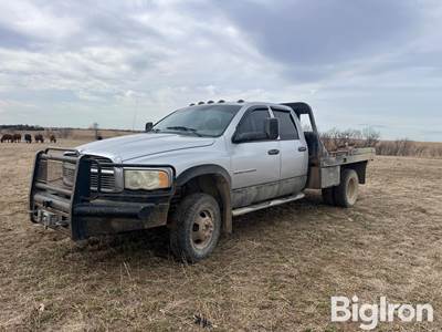 2004 Dodge 3500 Pickup w/Bale bed