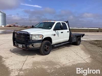 2009 Dodge Ram 3500 Flatbed Pickup Truck