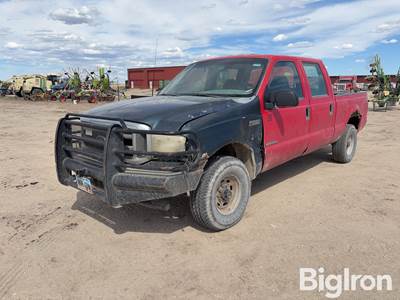 2002 Ford F250 Crew Cab 4x4 Pickup