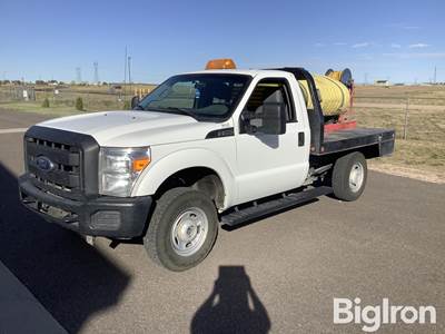 2012 Ford F250 4x4 Flatbed Pickup w/Sprayer