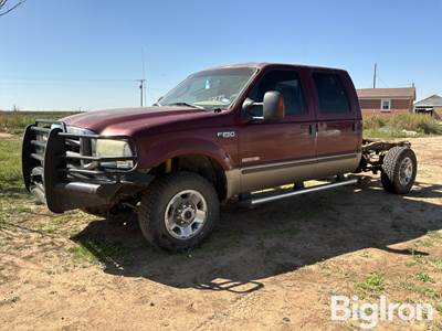 2004 Ford F250 Super Duty 4x4 Crew Cab & Chassis