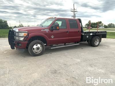 2015 Ford F350 Lariat Super Duty 4x4 Bale Bed Pickup