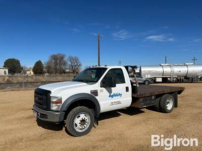 2008 Ford F450 Flatbed Pickup