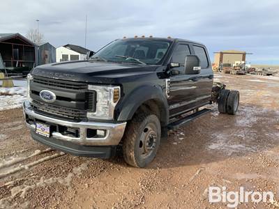 2019 Ford F550 XL 4x4 Crew Cab & Chassis Pickup