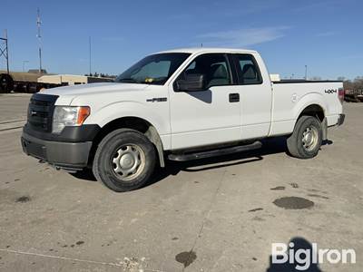2013 Ford F150 XL Super Duty 4X4 Extended Cab Pickup