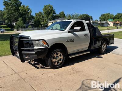 2016 Ram 3500HD 4x4 Pickup w/Hay Bed & Air Compressor