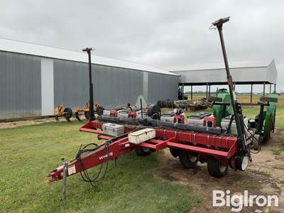 White 6100 6R30" planter