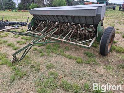 John Deere Van Brunt B 14' Grain Drill w/Grass Seed Attachment