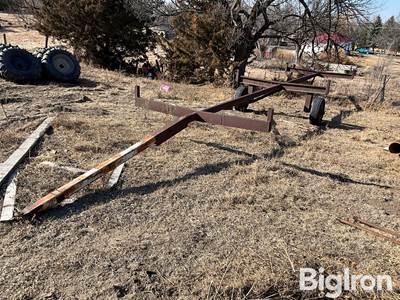 Shop built 25.5’ S/A Irrigation Pipe Trailer