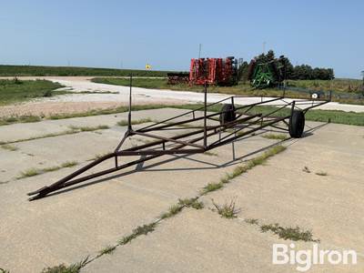 Homemade Irrigation Pipe Trailer