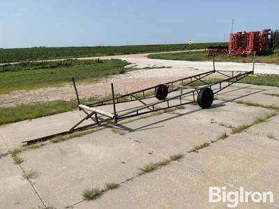 Homemade Irrigation Pipe Trailer