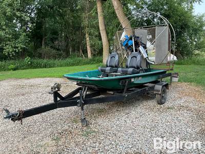 2009 Assembled 10' Airboat & Trailer
