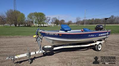 1993 Alumacraft 14' Backtroller Fishing Boat