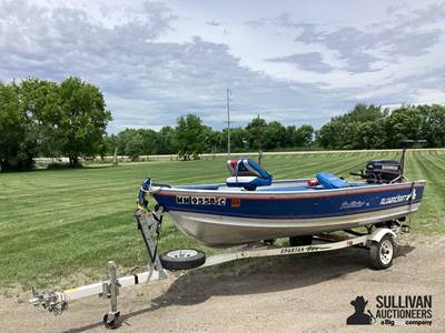 1993 Alumacraft 14' Backtroller Fishing Boat