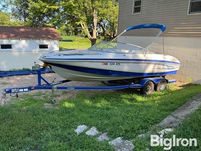 2008 Tahoe Q8I 21’ boat w/2008 Trailmaster T/A trailer