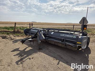 Loftness 180 Stalk Shredder w/Windrower Attachment