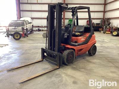 1998 Linde H25D All Terrain Forklift